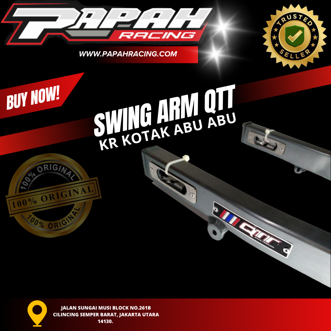 SWING ARM QTT KR KOTAK ABU ABU